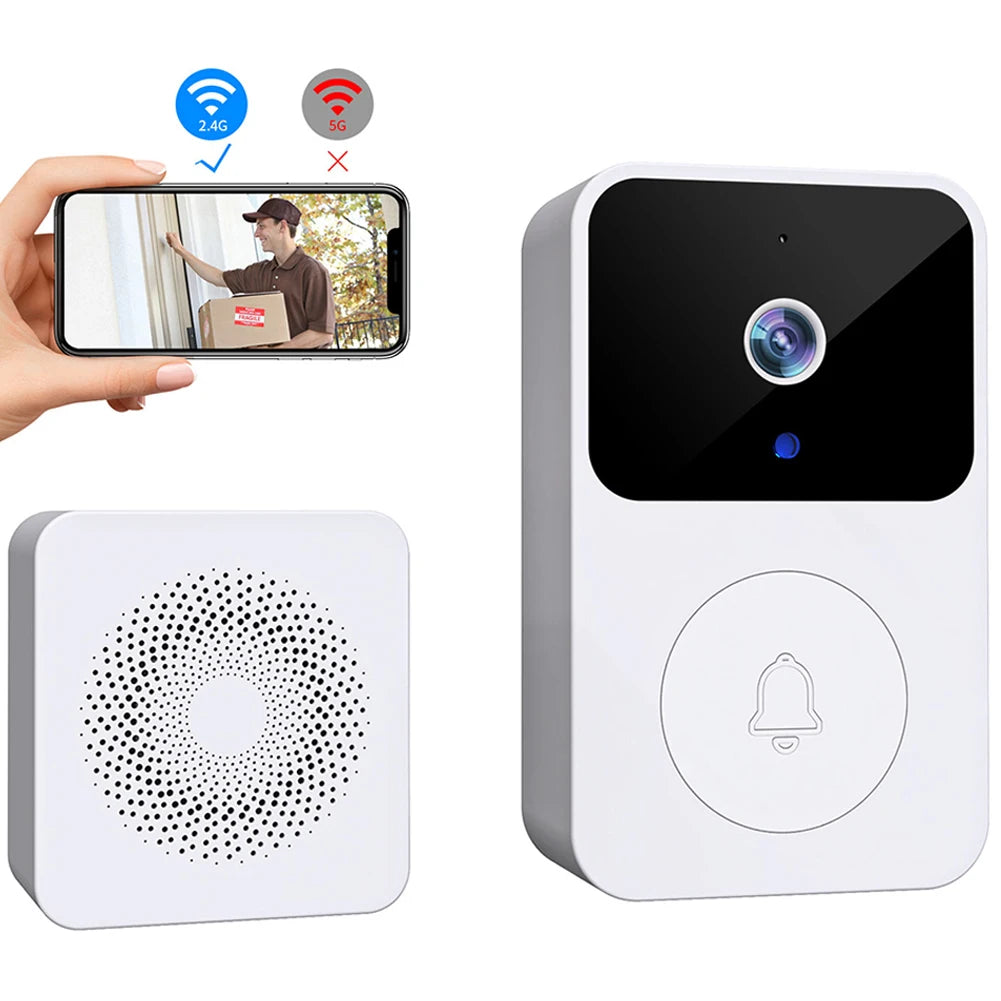 2.4GHz WiFi Wireless Video Doorbell with Night Vision