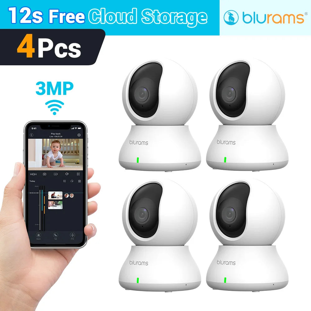 Blurams 2K HD Baby Monitor & Home Security Camera
