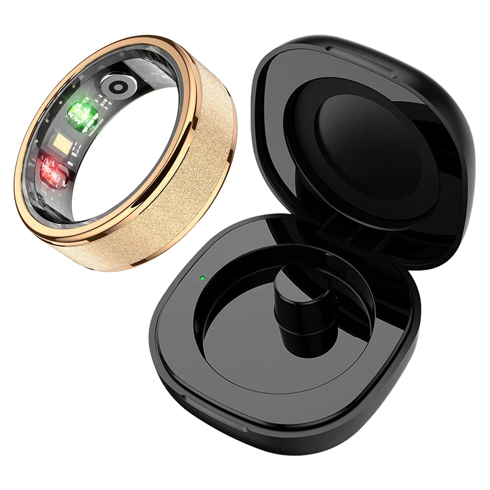 COLMI R10 Smart Ring with Charging Case & Health Monitor